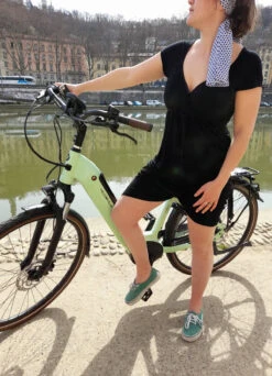 Attache Jupe Vélo - Suzon Et Suzette -Jesuis à Vélo Soldes attache jupe velo suzon et suzette 6