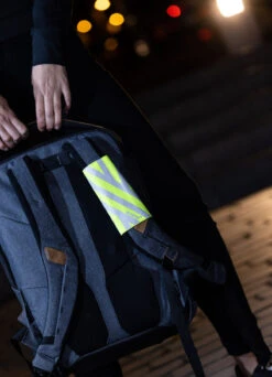 Bandeau Réfléchissant - Wowow -Jesuis à Vélo Soldes bandeau reflechissant wowow 4