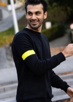 Brassard Lumineux Jaune - Wowow -Jesuis à Vélo Soldes brassard lumineux jaune wowow 2