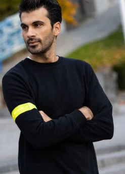 Brassard Lumineux Jaune - Wowow -Jesuis à Vélo Soldes brassard lumineux jaune wowow 3