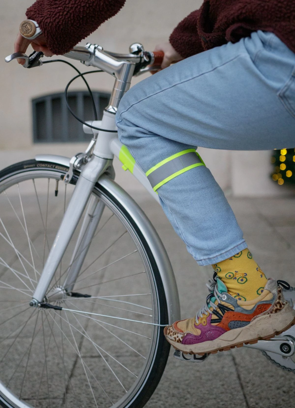 Brassards élastiques Réfléchissants Fluos X2 - Coolride 4 Brassards élastiques Réfléchissants Fluos X2 - Coolride – Image 2