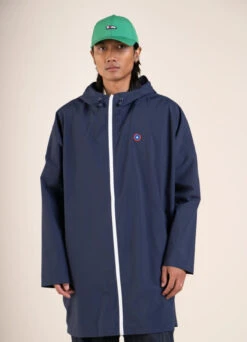 Cape Longue Imperméable Liberté - Flotte -Jesuis à Vélo Soldes cape longue impermeable liberte flotte 8