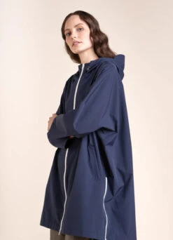 Cape Longue Imperméable Liberté - Flotte -Jesuis à Vélo Soldes cape longue impermeable liberte flotte 9