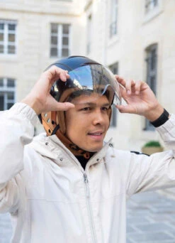 Casque De Vélo Avec Visière Tandem - Marko 28 Casque De Vélo Avec Visière Tandem - Marko -Jesuis à Vélo Soldes casque de velo avec visiere tandem marko 6