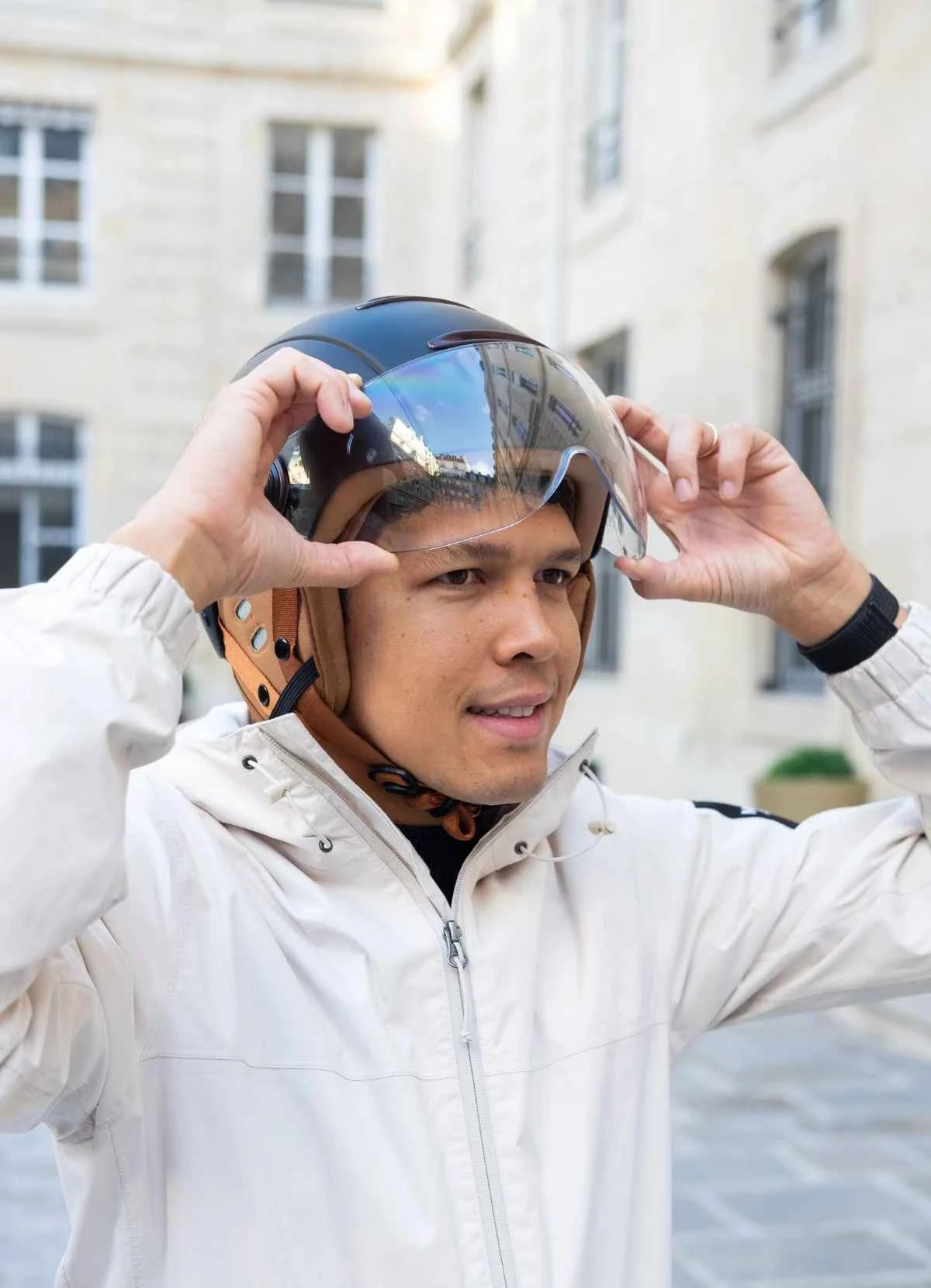 Casque De Vélo Avec Visière Tandem - Marko 9 Casque De Vélo Avec Visière Tandem - Marko – Image 7