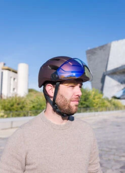Casque De Vélo Urbain Avec Visière - Elvish -Jesuis à Vélo Soldes casque de velo urbain avec visiere elvish 12
