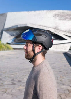 Casque De Vélo Urbain Avec Visière - Elvish -Jesuis à Vélo Soldes casque de velo urbain avec visiere elvish 13