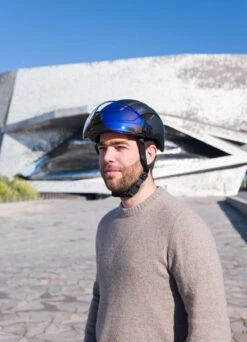 Casque De Vélo Urbain Avec Visière - Elvish -Jesuis à Vélo Soldes casque de velo urbain avec visiere elvish 15