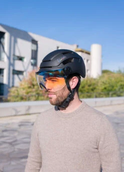 Casque De Vélo Urbain Avec Visière - Elvish -Jesuis à Vélo Soldes casque de velo urbain avec visiere elvish 2