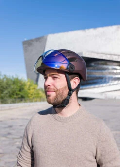 Casque De Vélo Urbain Avec Visière - Elvish -Jesuis à Vélo Soldes casque de velo urbain avec visiere elvish 7