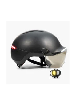 Casque Lumineux Clignotants Avec Visière - Overade -Jesuis à Vélo Soldes casque lumineux clignotants avec visiere overade 8