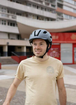 Casque Urbain City Avec LED - GES -Jesuis à Vélo Soldes casque urbain city avec led ges 3