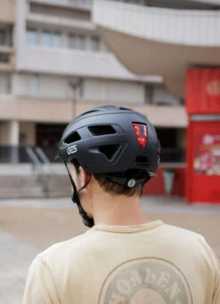 Casque Urbain City Avec LED - GES -Jesuis à Vélo Soldes casque urbain city avec led ges 9