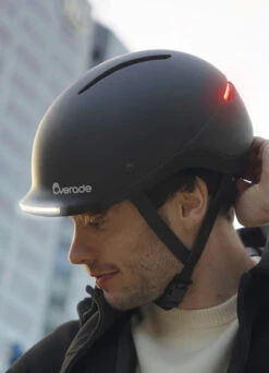 Casque Vélo Lumineux Avec Clignotants - Overade