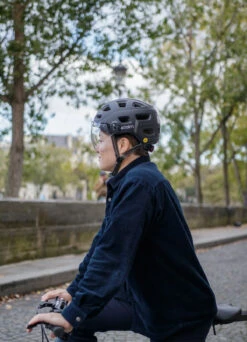 Casque Vélo Visière Avec LED Et MIPS - Cairn -Jesuis à Vélo Soldes casque velo visiere avec led et mips cairn 9