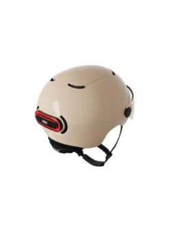 Casque Vélo Visière Et Clignotants - Cosmo -Jesuis à Vélo Soldes casque velo visiere et clignotants cosmo 7