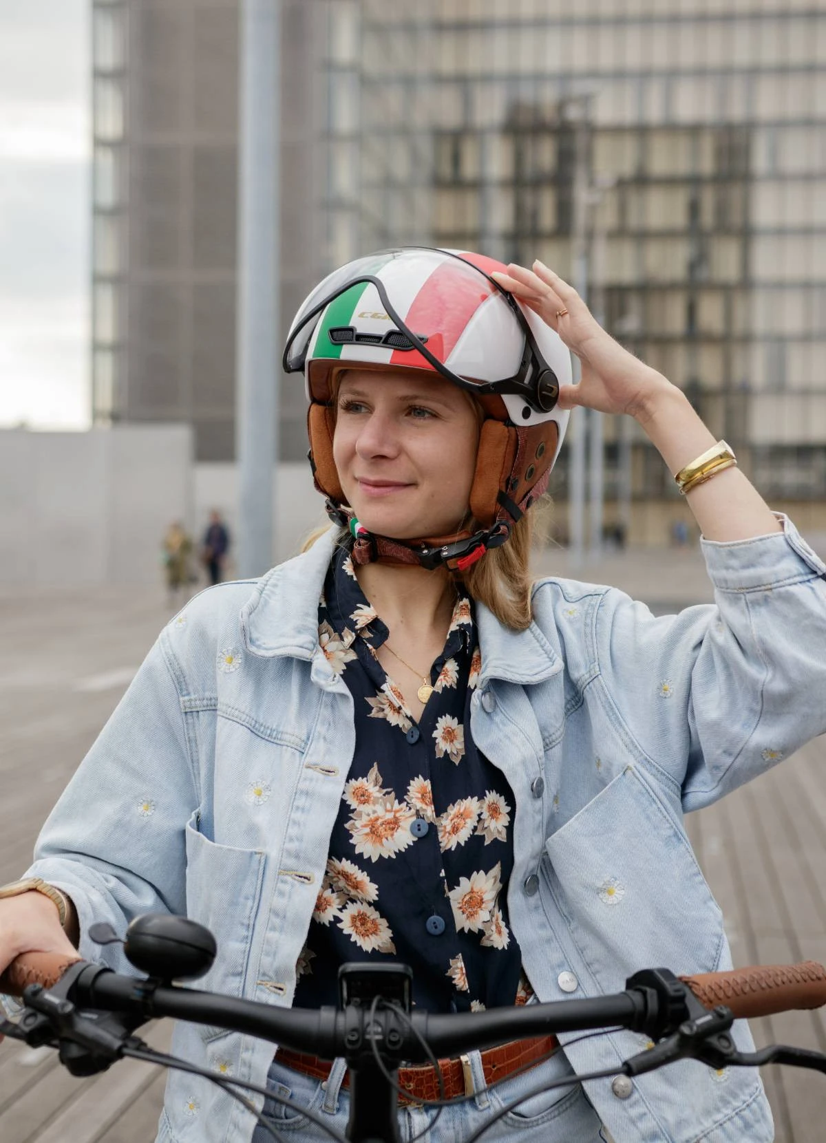 Casque Vintage Italie Avec Visière Et Cache-oreilles - CGM 9 Casque Vintage Italie Avec Visière Et Cache-oreilles - CGM – Image 7