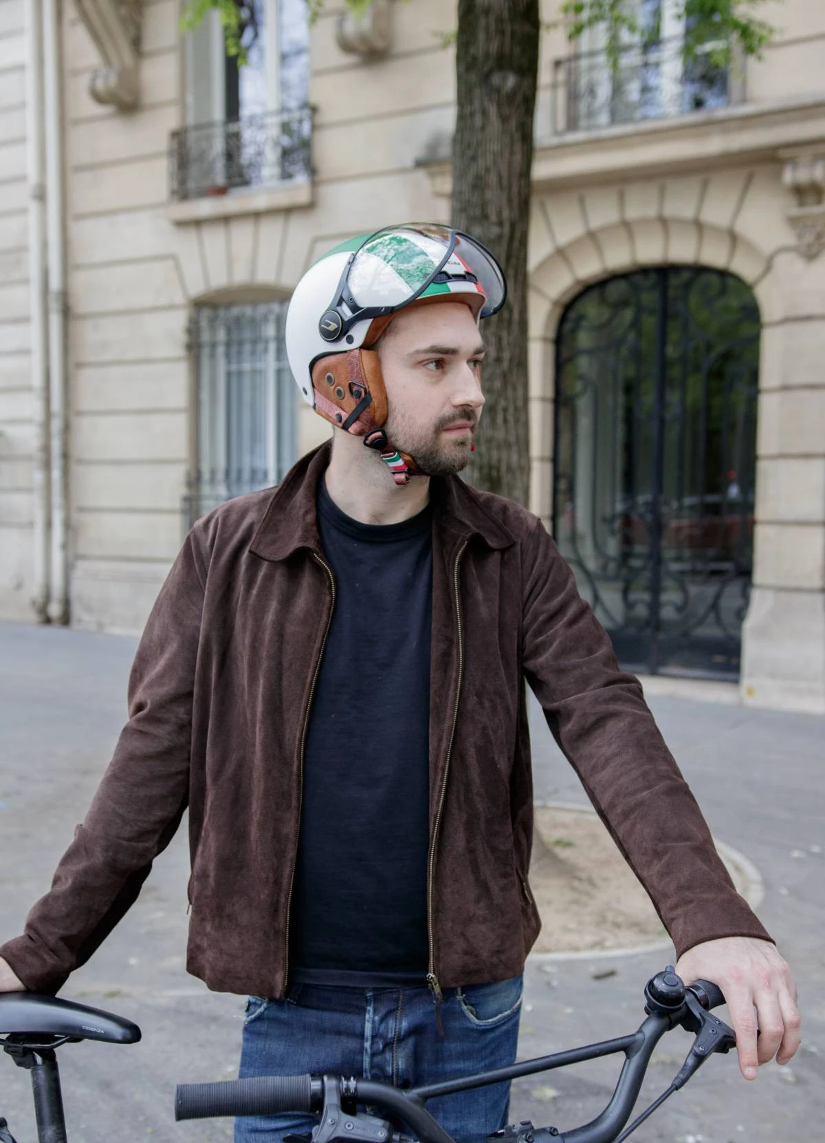 Casque Vintage Italie Avec Visière Et Cache-oreilles - CGM 3 Casque Vintage Italie Avec Visière Et Cache-oreilles - CGM