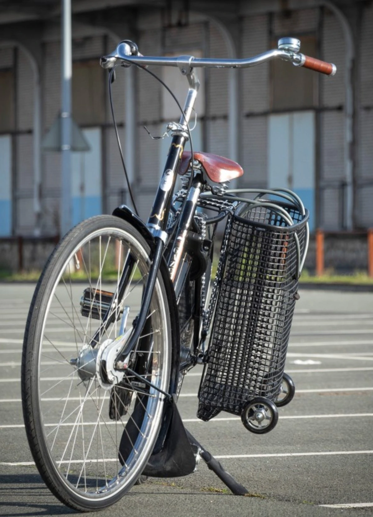 Chariot Porte-bagages Vélo Recyclé - Matlama 7 Chariot Porte-bagages Vélo Recyclé - Matlama – Image 5
