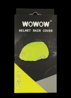 Couvre-casque Imperméable Et Fluo - Wowow -Jesuis à Vélo Soldes couvre casque impermeable et fluo wowow 6