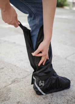 Couvre-chaussures De Pluie Hautes - Willex -Jesuis à Vélo Soldes couvre chaussures de pluie hautes willex 2