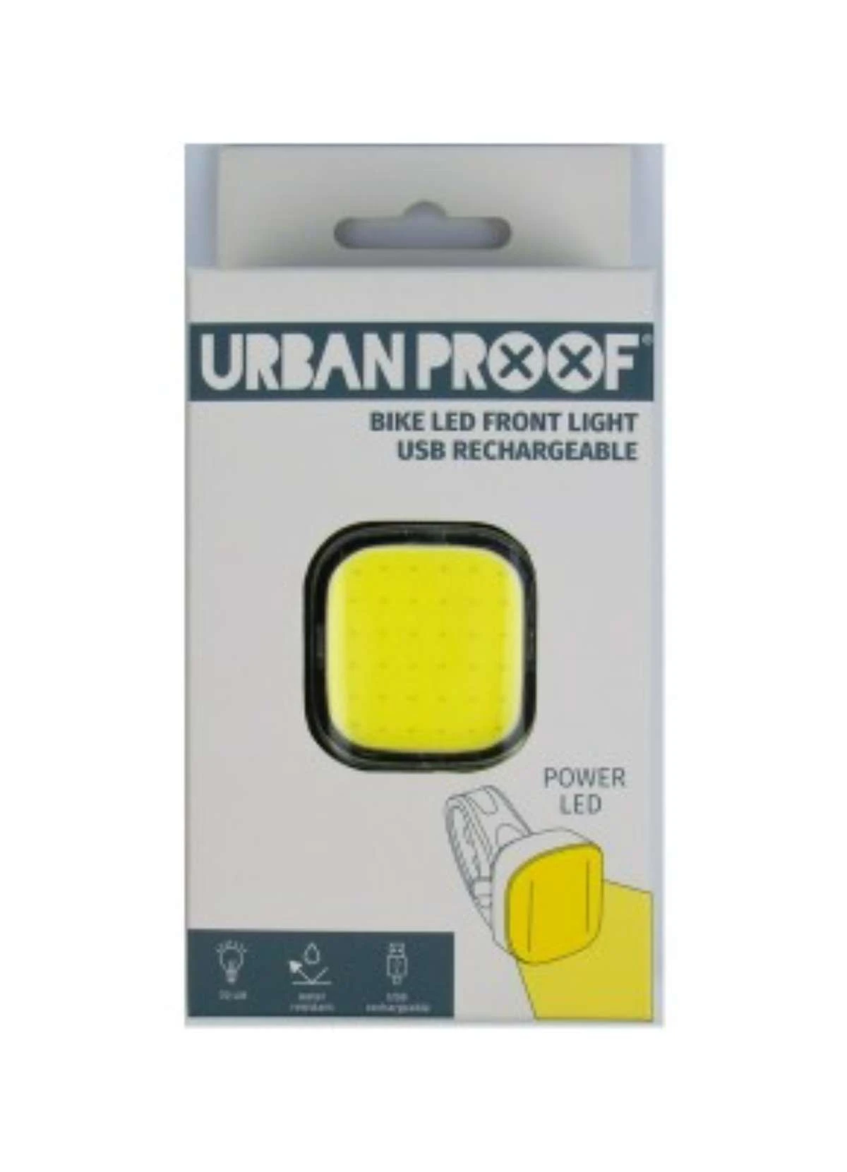 Éclairage Vélo Avant 70 Lumen - Urbanproof 3 Éclairage Vélo Avant 70 Lumen - Urbanproof