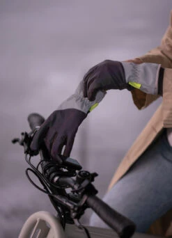 Gants Hiver Vélo Réfléchissants Et Imperméables - Gofluo -Jesuis à Vélo Soldes gants hiver velo reflechissants et impermeables gofluo 4