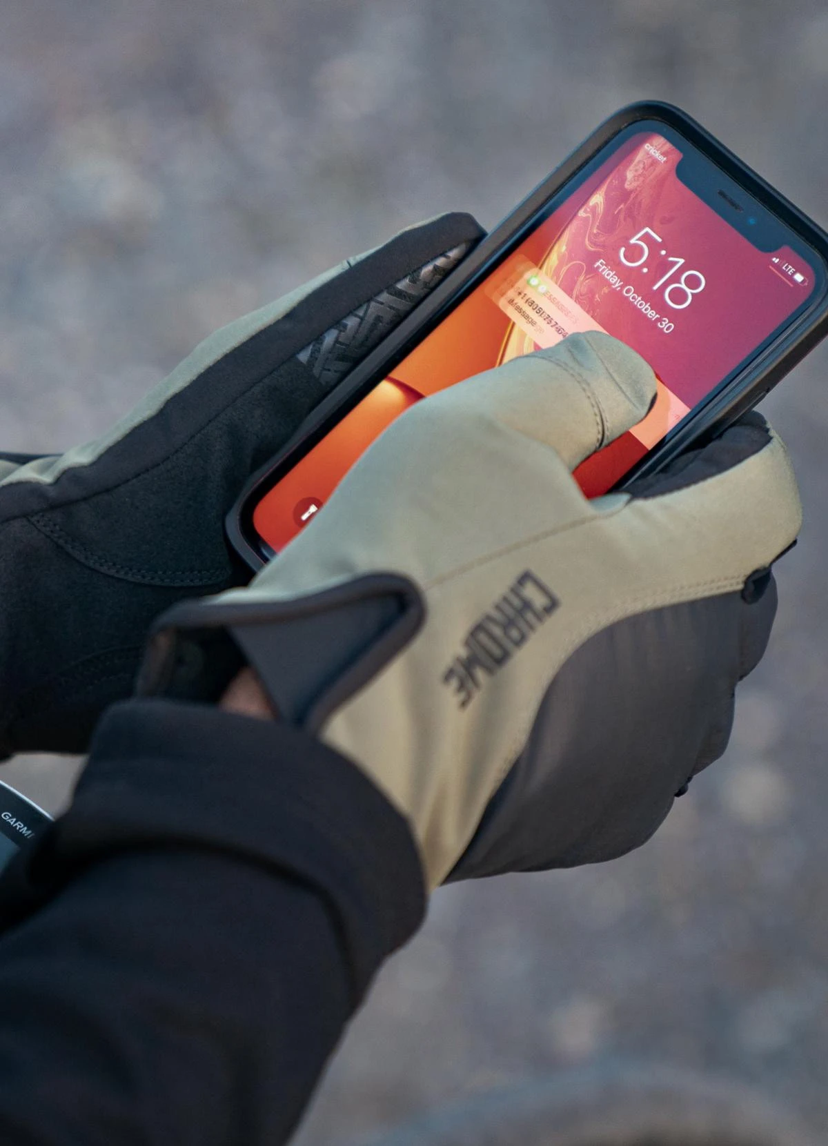 Gants Vélo Midweight - Chrome 5 Gants Vélo Midweight - Chrome – Image 3