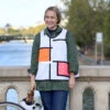 Gilet De Sécurité Vélo Mondrian - Georgia In Dublin -Jesuis à Vélo Soldes gilet de securite velo mondrian georgia in dublin