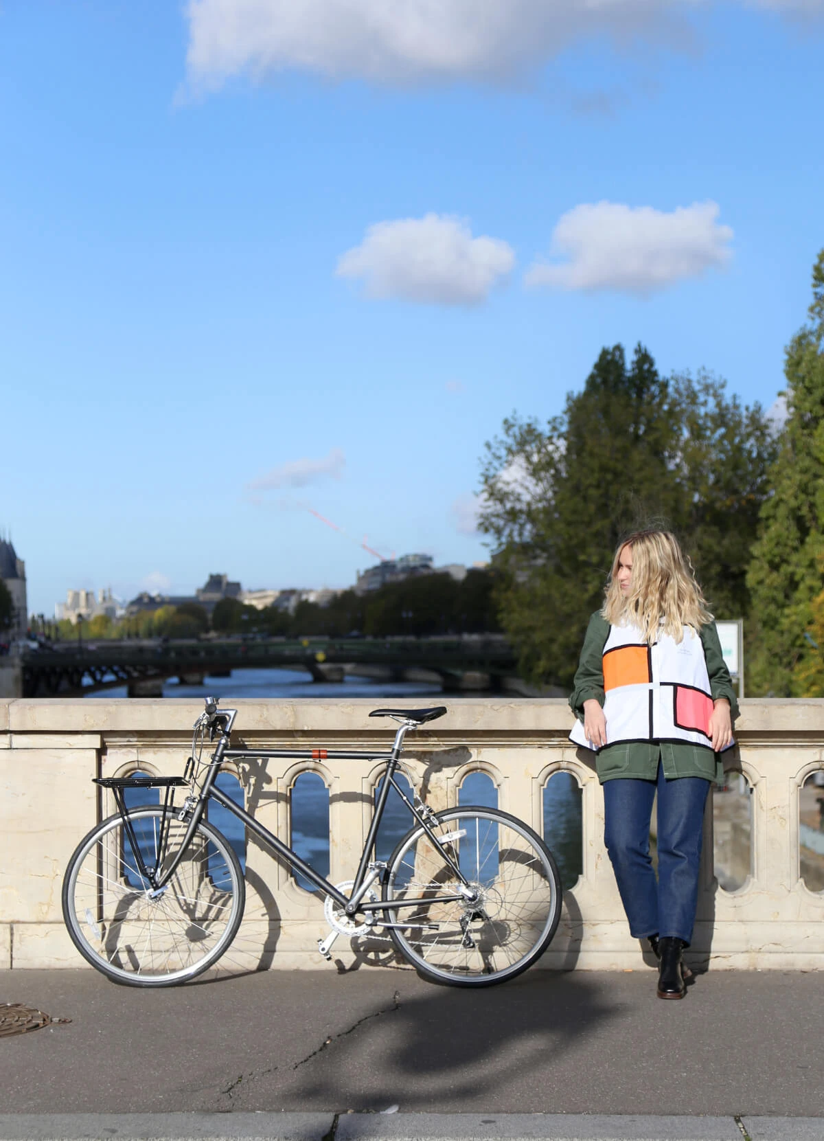 Gilet De Sécurité Vélo Mondrian - Georgia In Dublin 7 Gilet De Sécurité Vélo Mondrian - Georgia In Dublin – Image 5