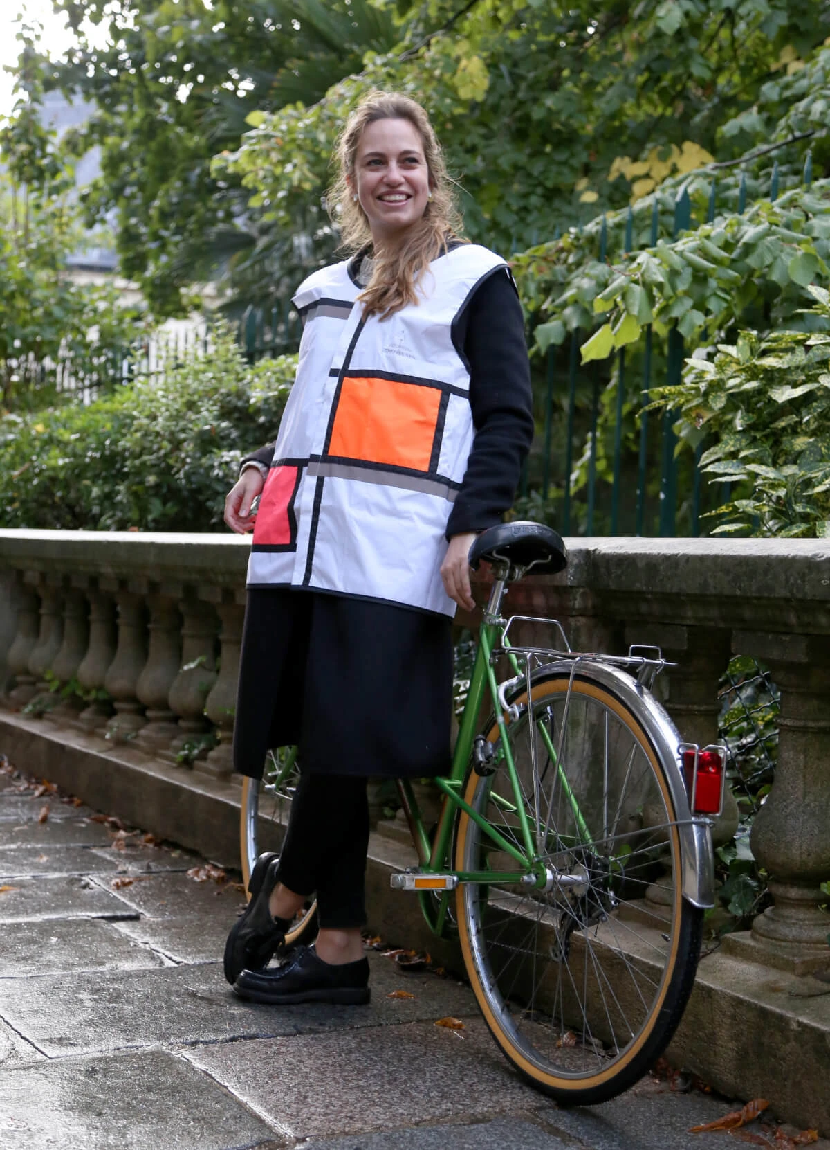 Gilet De Sécurité Vélo Mondrian - Georgia In Dublin 11 Gilet De Sécurité Vélo Mondrian - Georgia In Dublin – Image 9