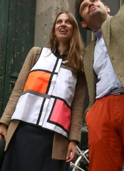 Gilet De Sécurité Vélo Mondrian - Georgia In Dublin 25 Gilet De Sécurité Vélo Mondrian - Georgia In Dublin -Jesuis à Vélo Soldes gilet de securite velo mondrian georgia in dublin 9