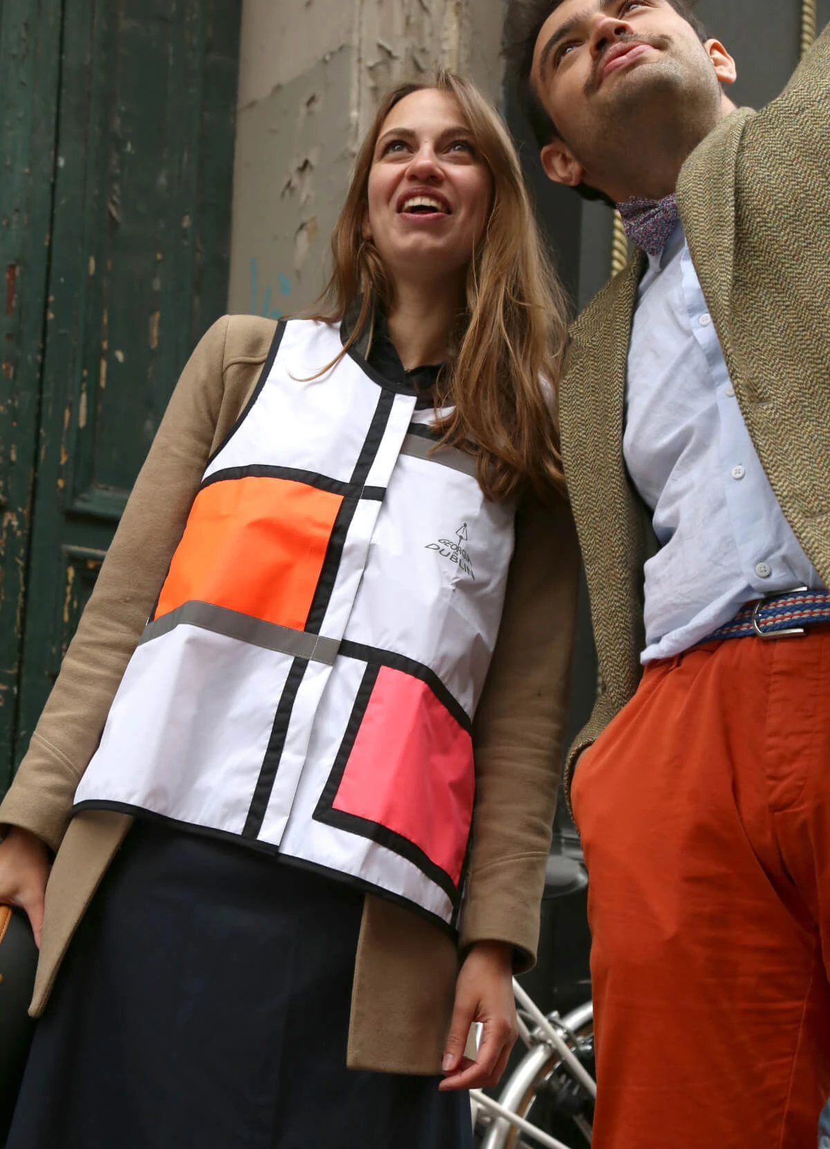 Gilet De Sécurité Vélo Mondrian - Georgia In Dublin 12 Gilet De Sécurité Vélo Mondrian - Georgia In Dublin – Image 10