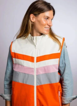 Gilet Réfléchissant Imperméable Et Respirant - TDG -Jesuis à Vélo Soldes gilet reflechissant impermeable et respirant tdg 13