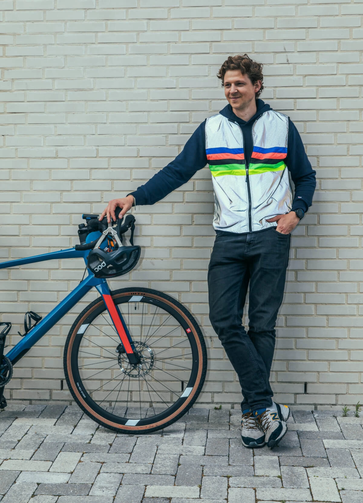 Gilet Réfléchissant Vélo Ville Darkchamp - Gofluo 4 Gilet Réfléchissant Vélo Ville Darkchamp - Gofluo – Image 2