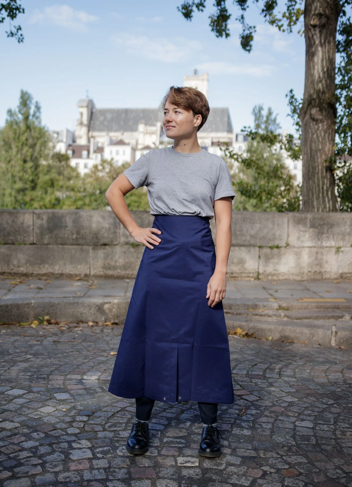 Jupe De Pluie Vélo V2 - JE SUIS À VÉLO 4 Jupe De Pluie Vélo V2 - JE SUIS À VÉLO – Image 2