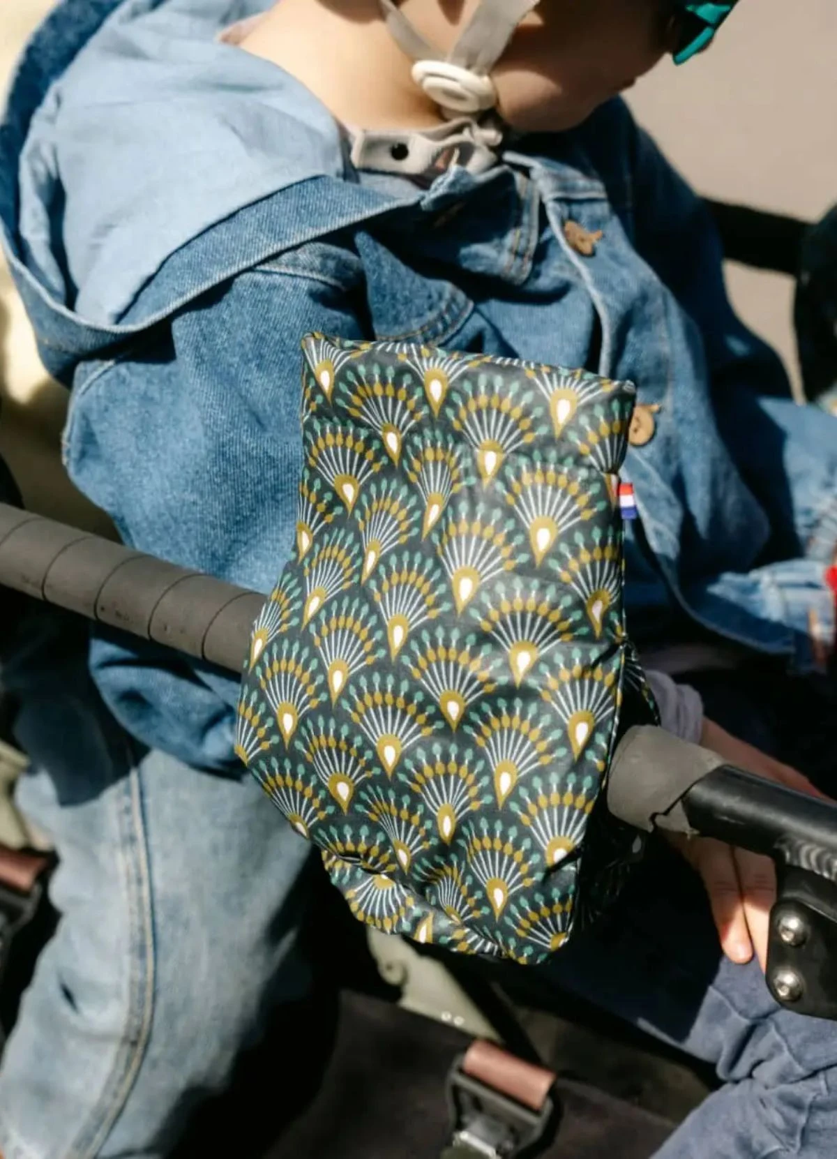 Manchons Enfants Pour Vélo Longtail - Suzon Suzette 4 Manchons Enfants Pour Vélo Longtail - Suzon Suzette – Image 2