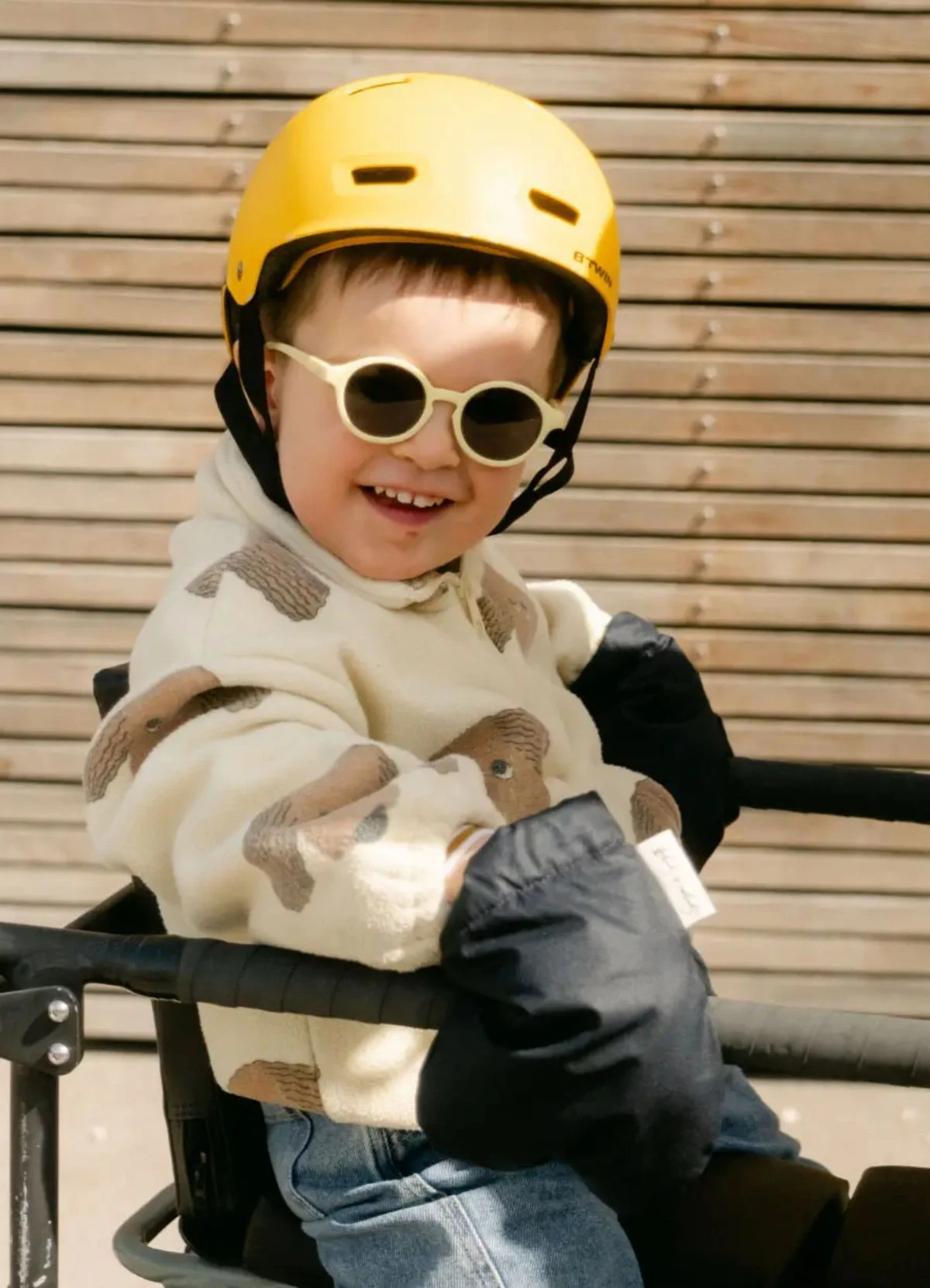 Manchons Enfants Pour Vélo Longtail - Suzon Suzette 6 Manchons Enfants Pour Vélo Longtail - Suzon Suzette – Image 4