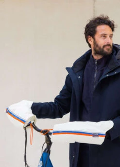 Manchons Vélo Fourrés Imperméables - Temps Des Grenouilles 14 Manchons Vélo Fourrés Imperméables - Temps Des Grenouilles -Jesuis à Vélo Soldes manchons velo fourres impermeables temps des grenouilles 1