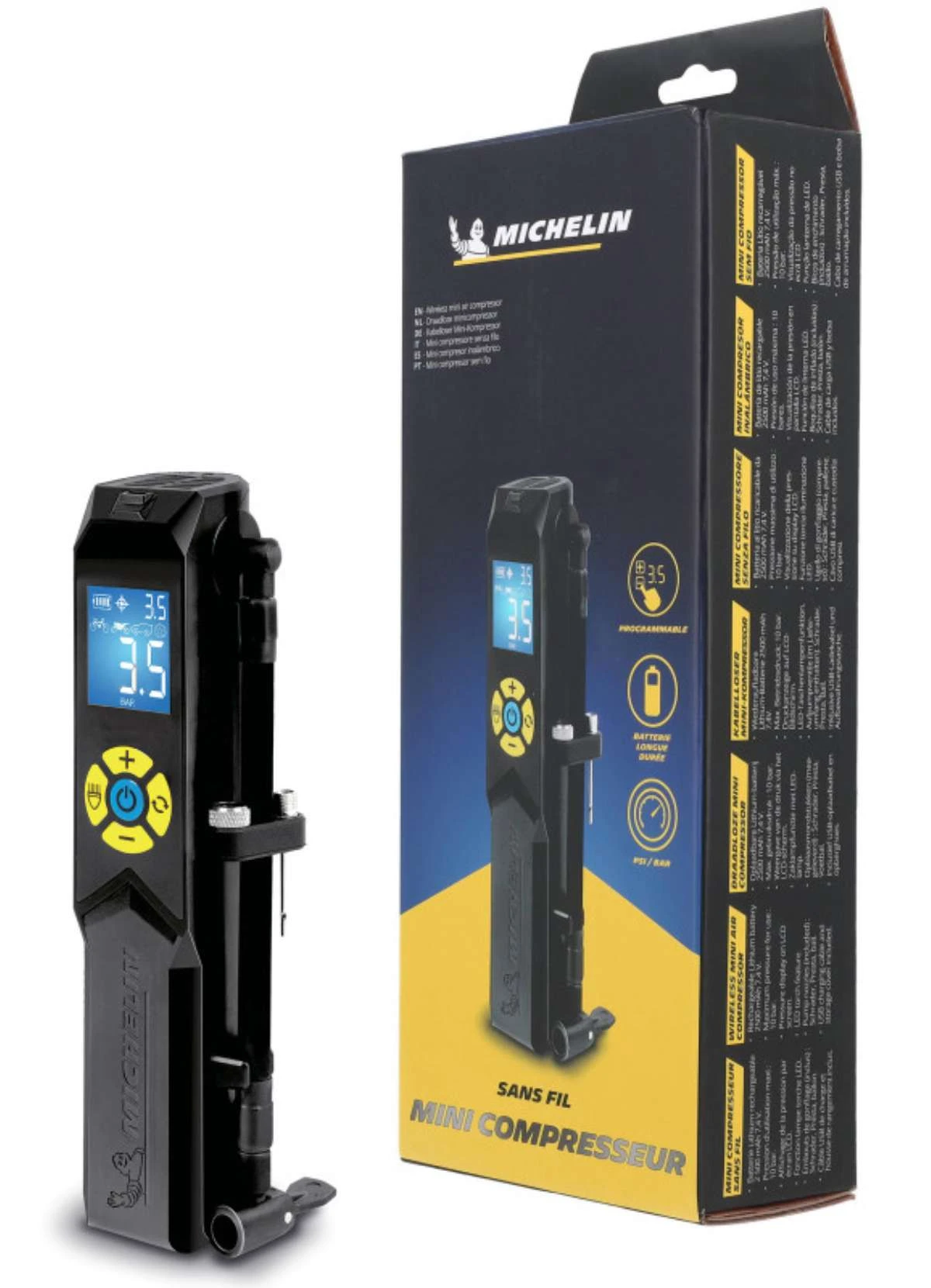 Mini Compresseur Vélo USB - Michelin 6 Mini Compresseur Vélo USB - Michelin – Image 4