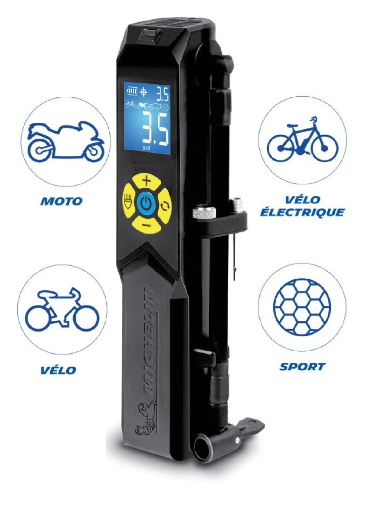 Mini Compresseur Vélo USB - Michelin 7 Mini Compresseur Vélo USB - Michelin – Image 5