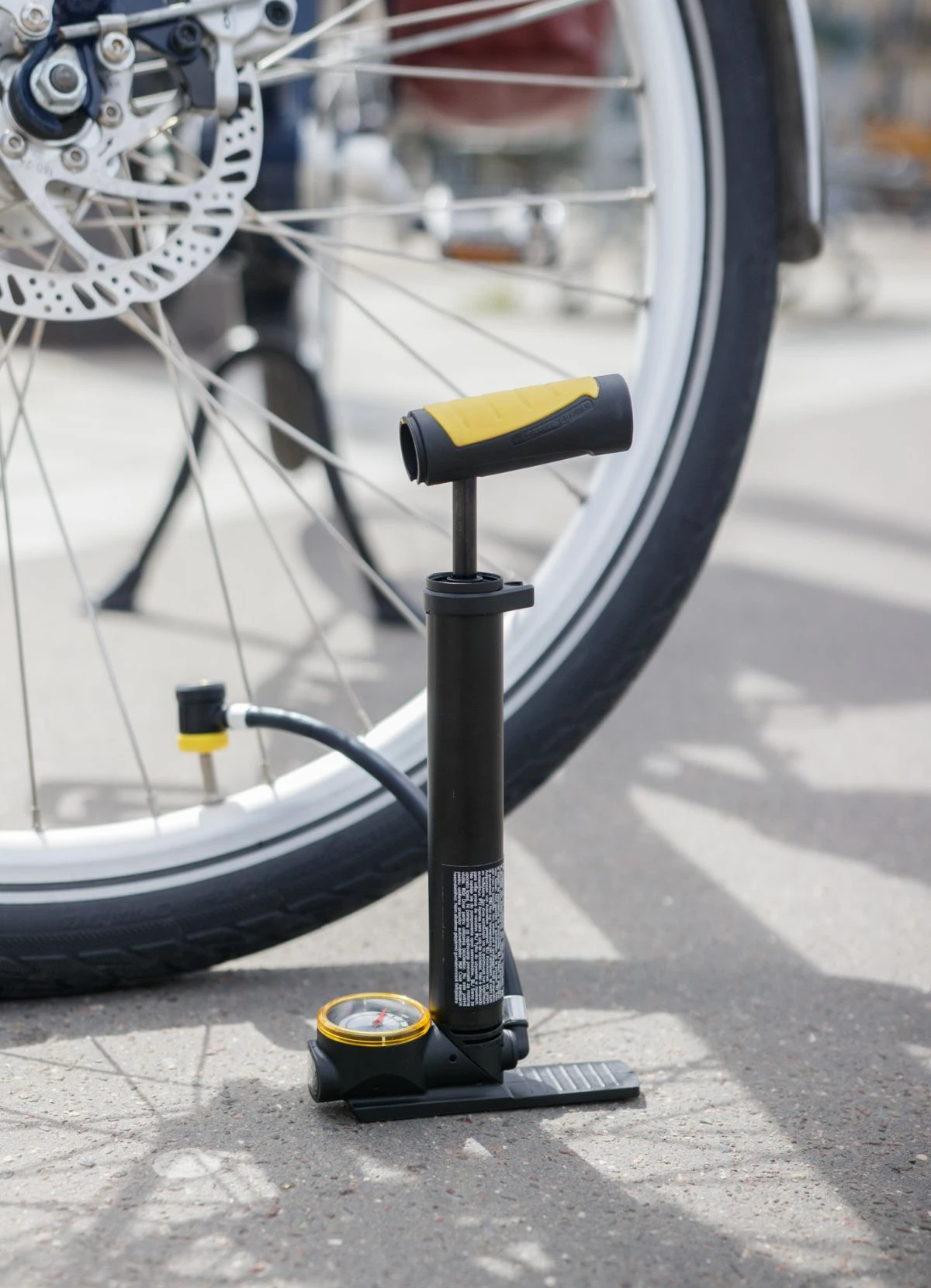 Mini-pompe à Pied En Aluminium - Michelin 3 Mini-pompe à Pied En Aluminium - Michelin