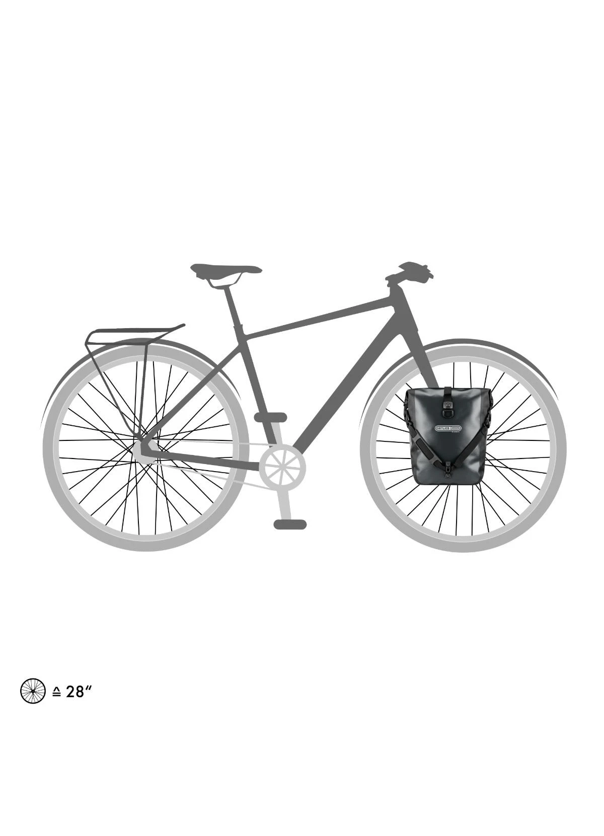 Paire De Sacoches Avant Vélo Sport-Roller Classic - Ortlieb 15 Paire De Sacoches Avant Vélo Sport-Roller Classic - Ortlieb – Image 13