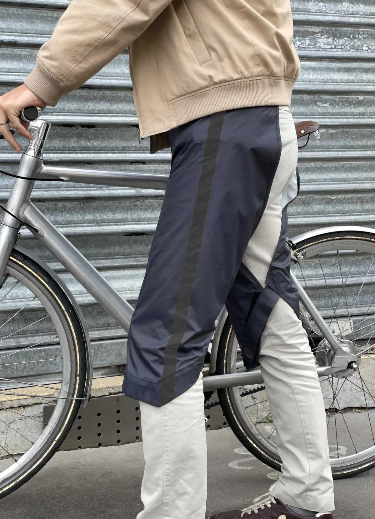 Pantalon De Pluie Cycliste Urbain - Rainette 3 Pantalon De Pluie Cycliste Urbain - Rainette
