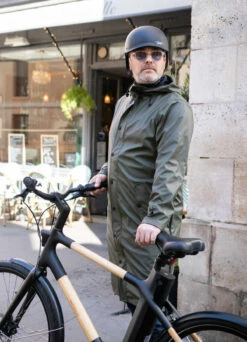 Parka Pluie Longue Vélo - Original Maium -Jesuis à Vélo Soldes parka pluie longue velo original maium 11