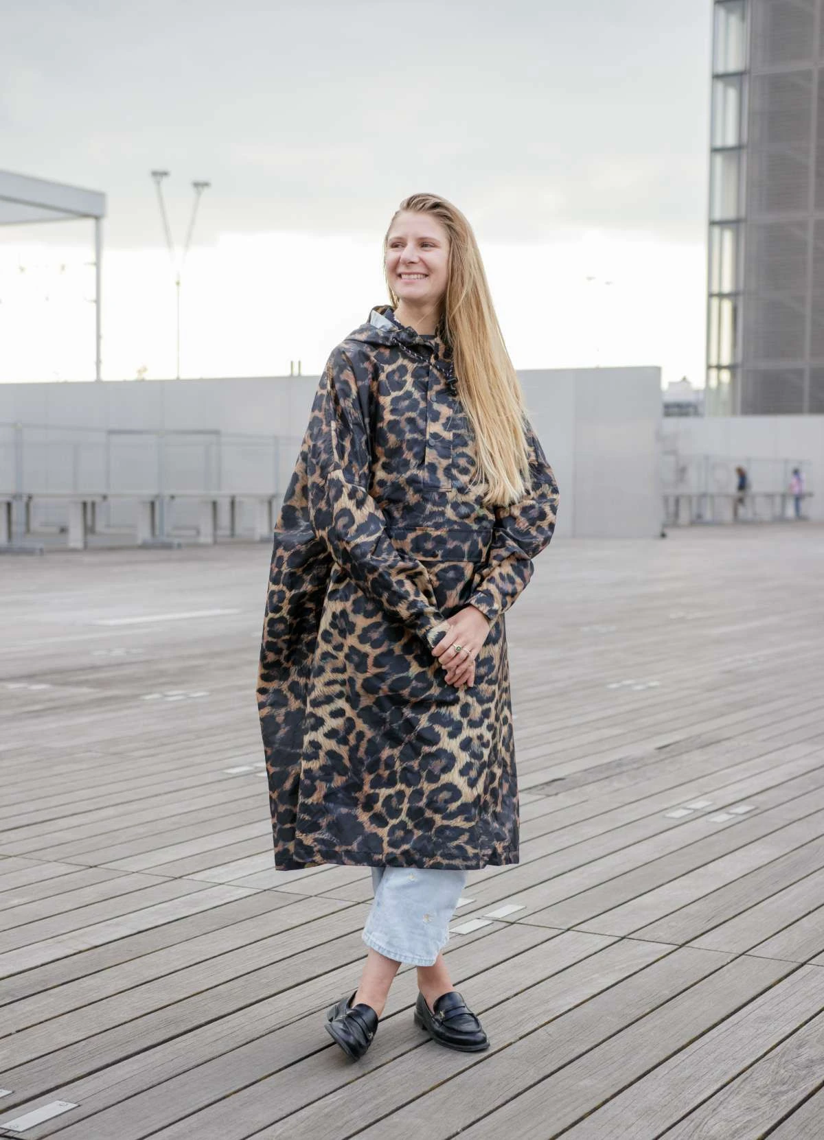 Poncho De Pluie Vélo Recyclé Original - Rainkiss 5 Poncho De Pluie Vélo Recyclé Original - Rainkiss – Image 3