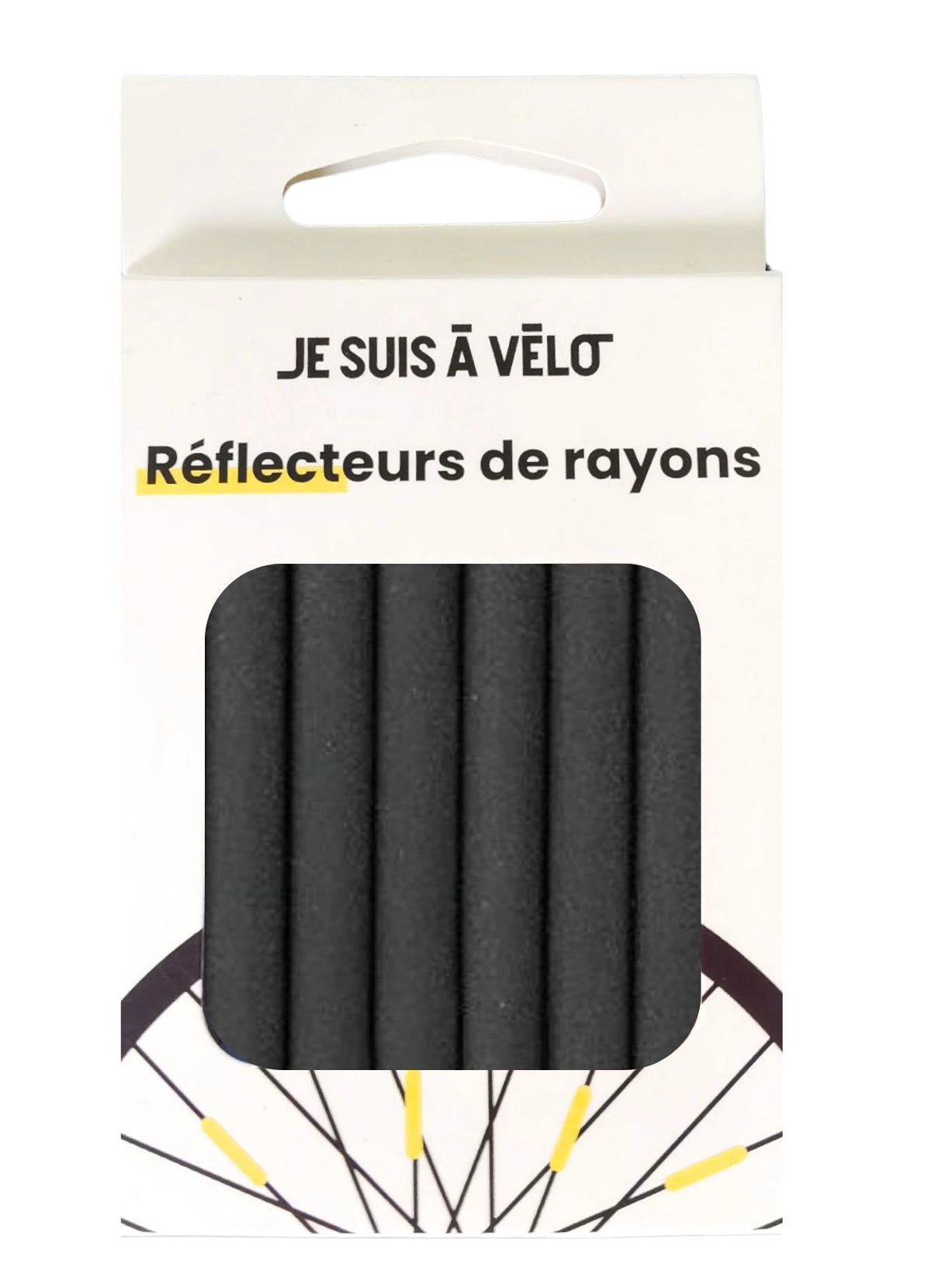 Réflecteurs De Rayons Vélo Noir - JSAV 7 Réflecteurs De Rayons Vélo Noir - JSAV – Image 6