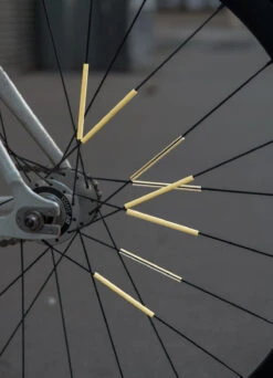 Réflecteurs De Rayons Vélo Or - JSAV
