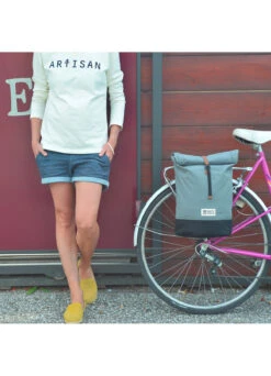 Sac à Dos Convertible Annecy V2 - Mero Mero -Jesuis à Vélo Soldes sac a dos convertible annecy v2 mero mero 15