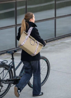 Sac Cabas Porte-bagages L'Etincelle - Belle En Selle -Jesuis à Vélo Soldes sac cabas porte bagages l etincelle belle en selle 2